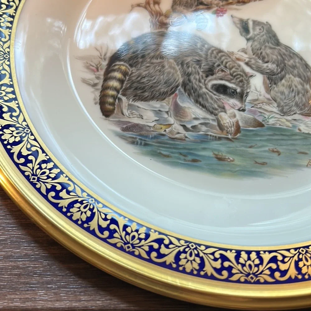 Collectible Woodland Wildlife limited series plate - Picture 6 of 6